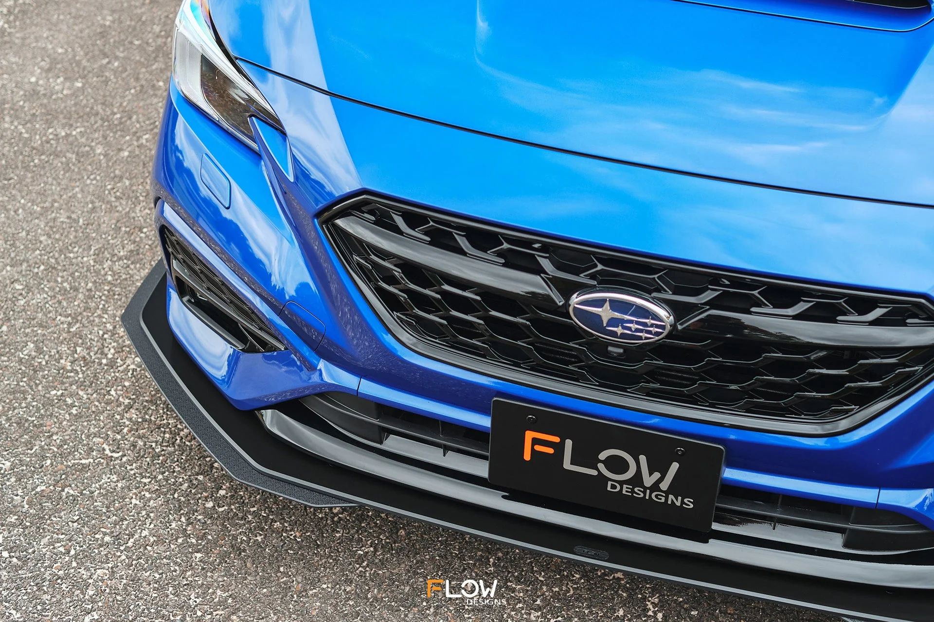 Flow Designs Front Lip Splitter Extensions for 2022+ WRX VB [Pair] - Image 4