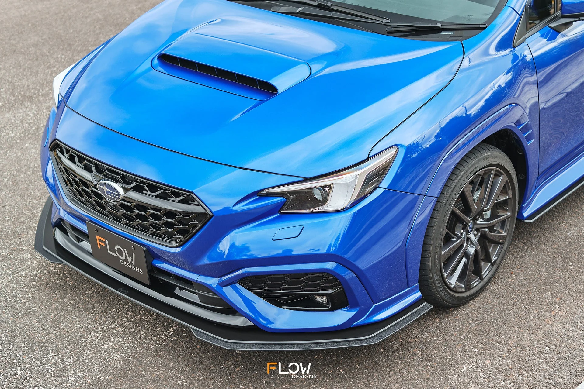 Flow Designs Front Lip Splitter Extensions for 2022+ WRX VB [Pair] - Image 6