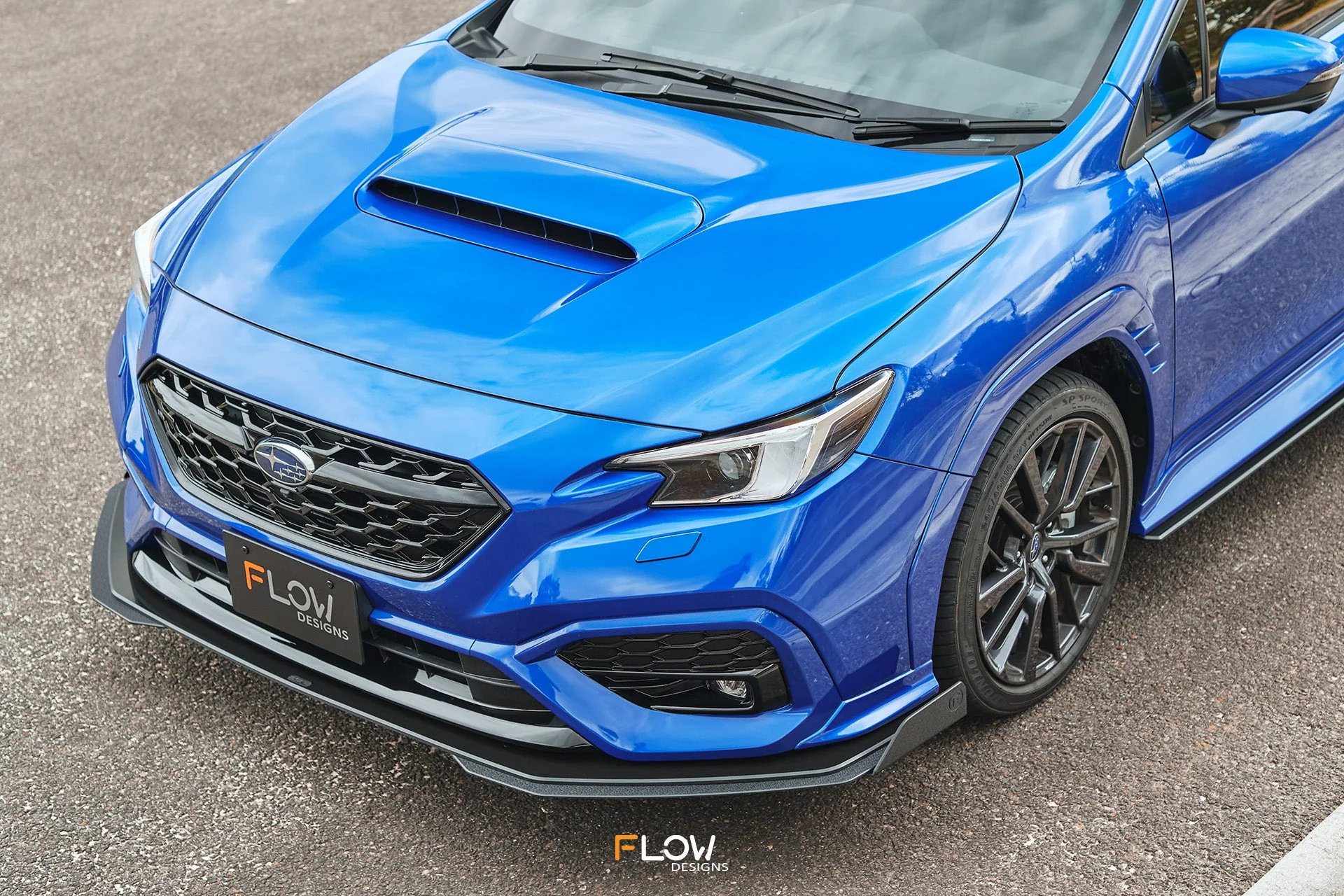 Flow Designs Front Lip Splitter for 2022+ WRX VB [Gloss] - Image 12