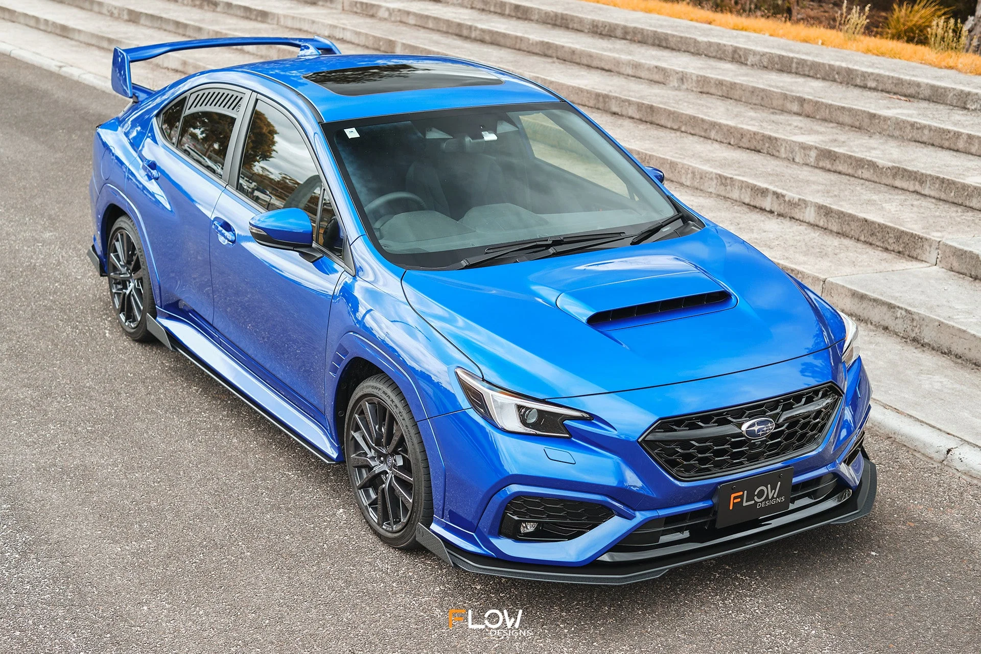 Flow Designs Front Lip Splitter for 2022+ WRX VB [Gloss] - Image 14