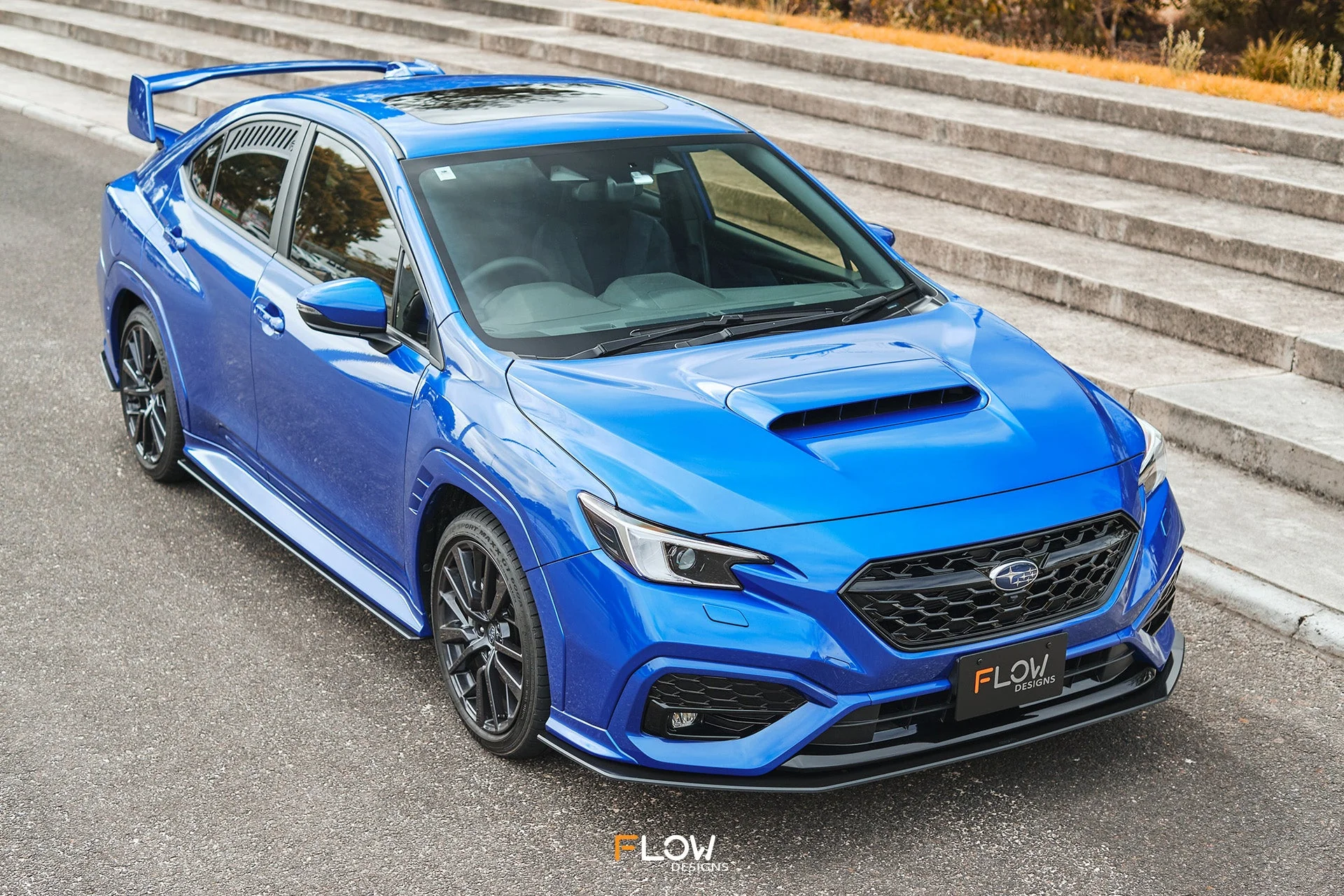 Flow Designs Front Lip Splitter for 2022+ WRX VB [Gloss] - Image 8