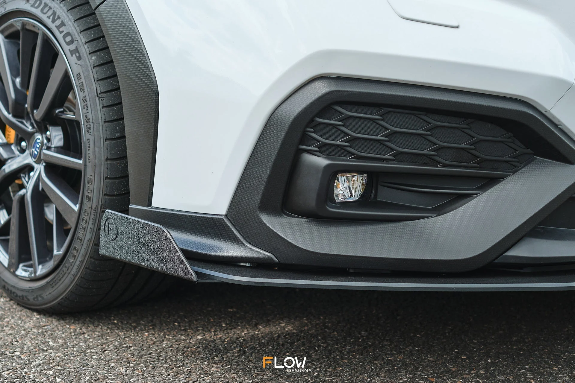 Flow Designs Front Lip Splitter Winglets for 2022+ WRX VB [Pair] - Image 4