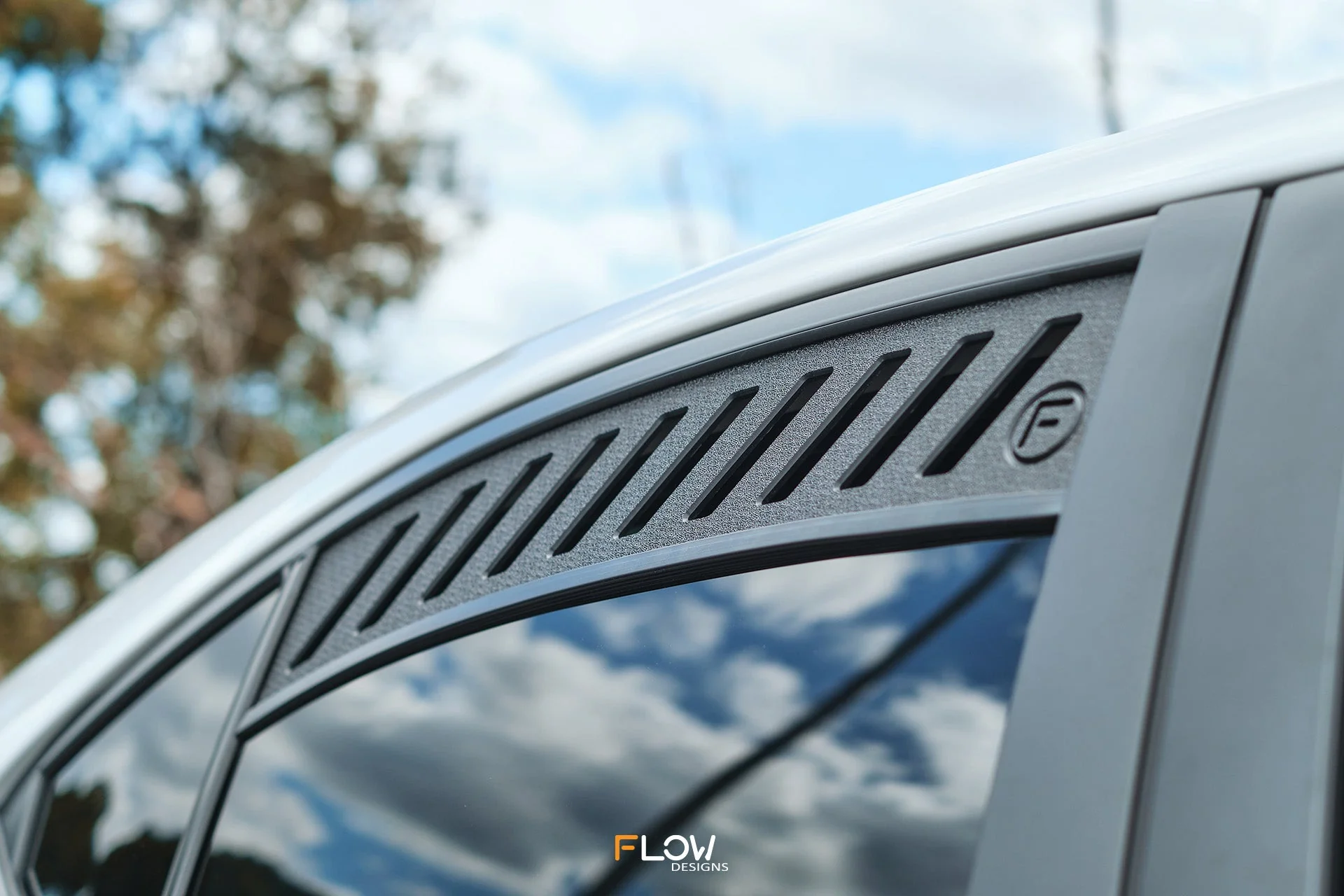 Flow Designs Rear Window Vents for 2022+ WRX VB [Pair] - Image 2