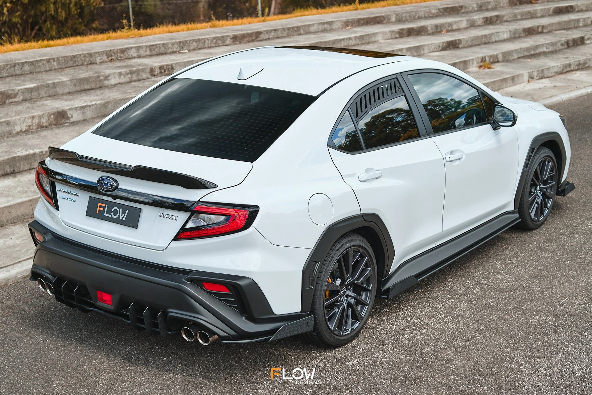 Flow Designs Side Skirt Winglets for 2022+ WRX VB [Pair] - Image 4
