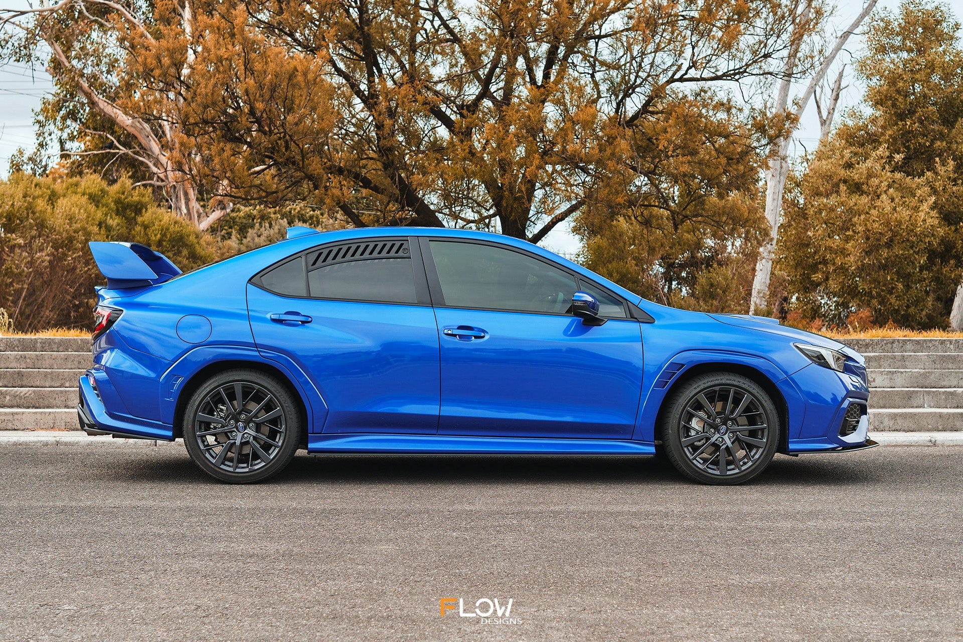 Flow Designs Side Skirt Splitters for 2022+ WRX VB - Gloss [Pair] - Image 10