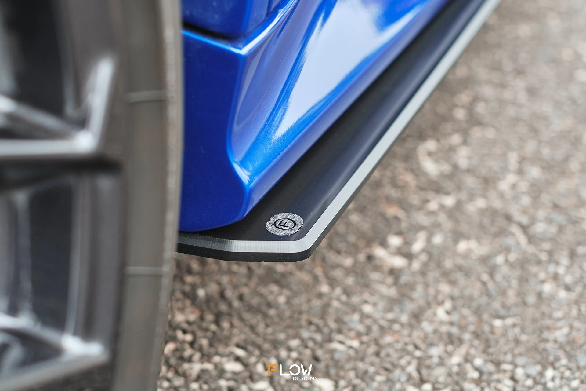 Flow Designs Side Skirt Splitters for 2022+ WRX VB - Gloss [Pair] - Image 3