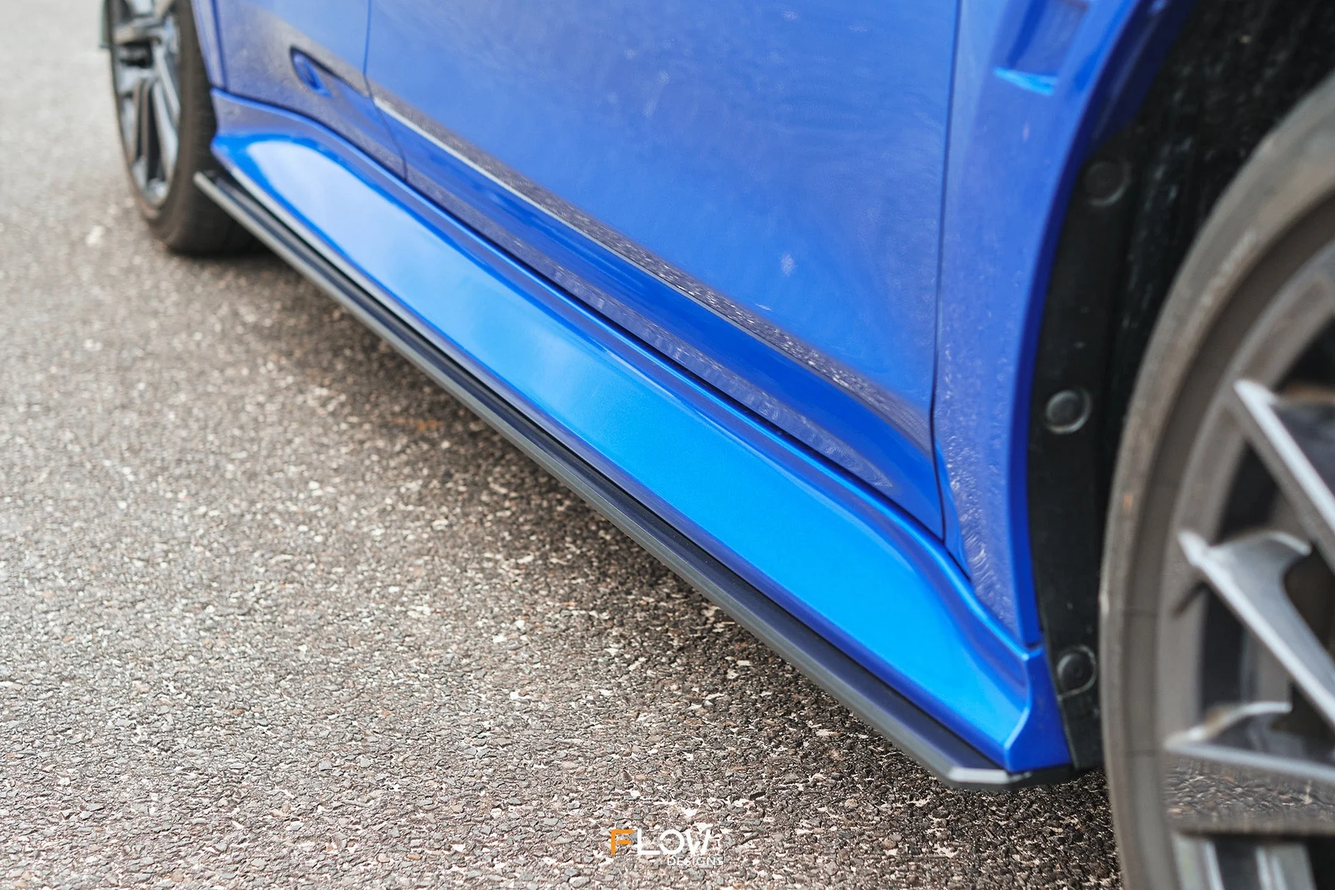 Flow Designs Side Skirt Splitters for 2022+ WRX VB - Gloss [Pair] - Image 6
