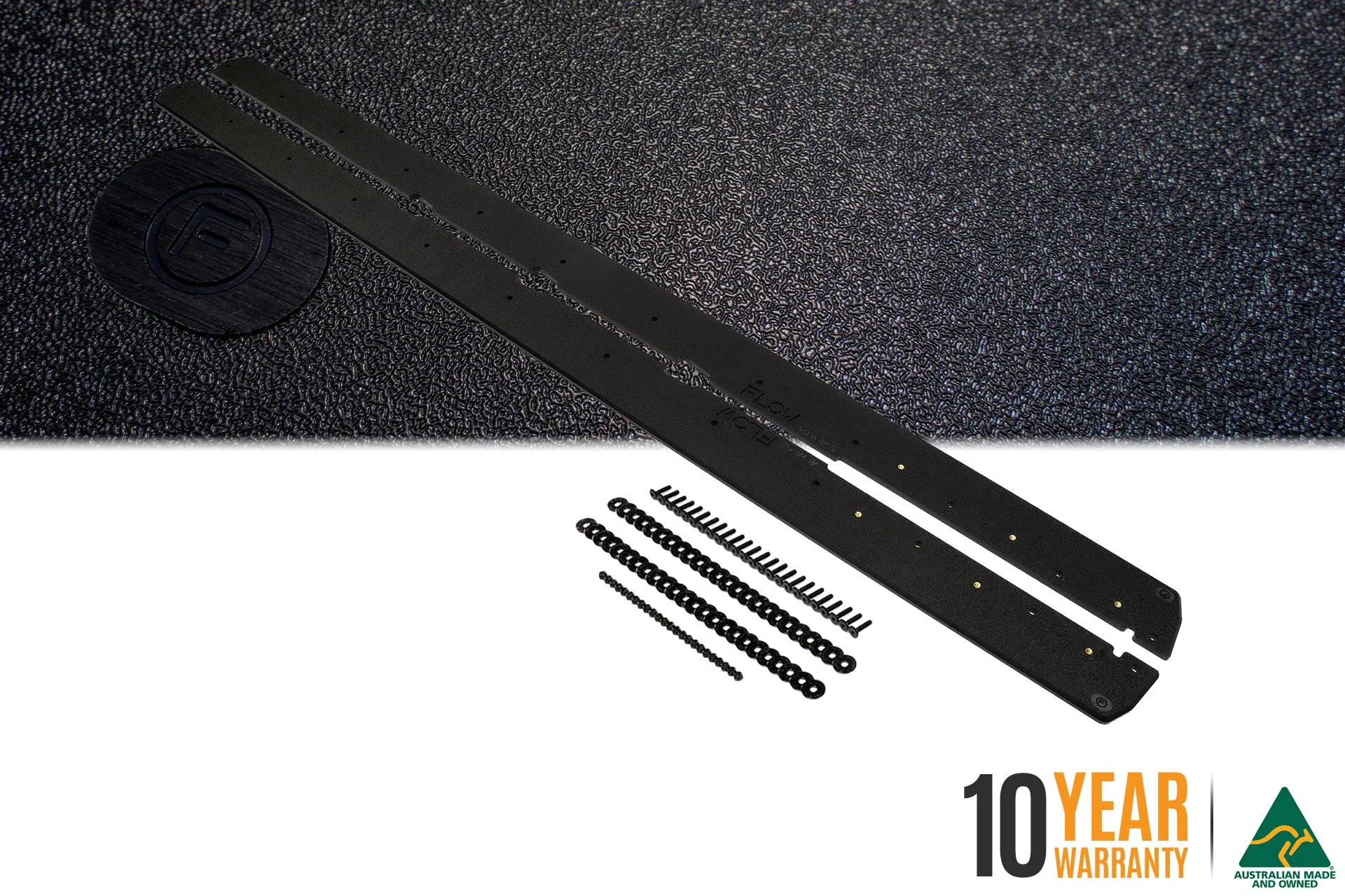 Flow Designs Side Skirt Splitters for 2022+ WRX VB - Textured [Pair] - Image 2