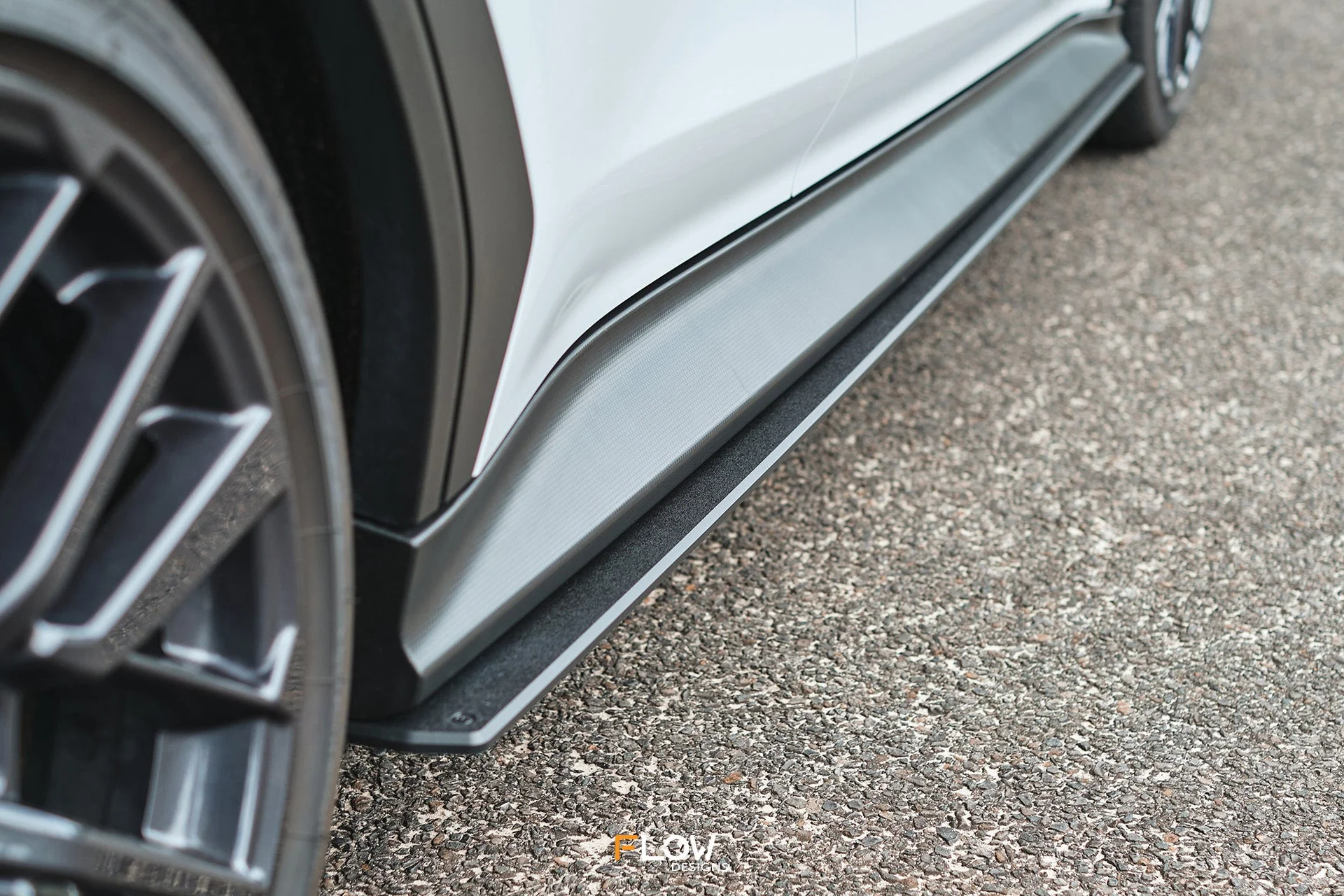 Flow Designs Side Skirt Splitters for 2022+ WRX VB - Textured [Pair] - Image 4