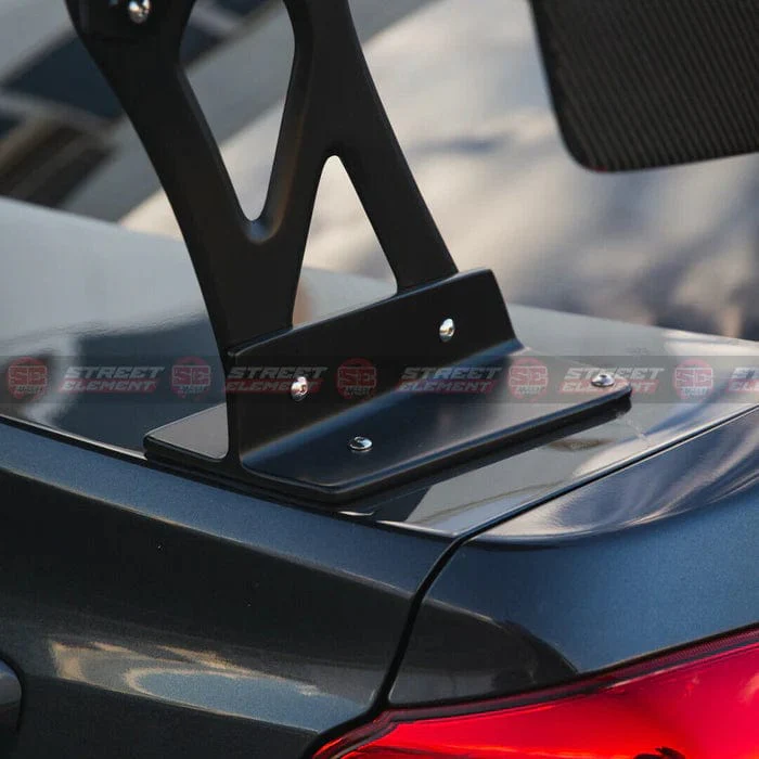 STREET ELEMENT VRS Euro-Spec GT-Wing Spoiler For 2015-2021 Subaru WRX/STI VA [Carbon Fibre] - Image 4