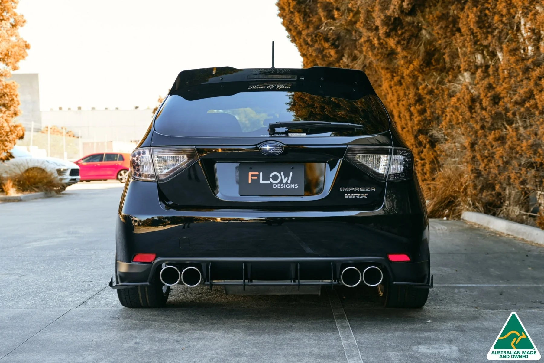Flow Designs Flow-Lock Rear Diffuser for Subaru Impreza WRX/RS G3 Hatch PFL - Image 18