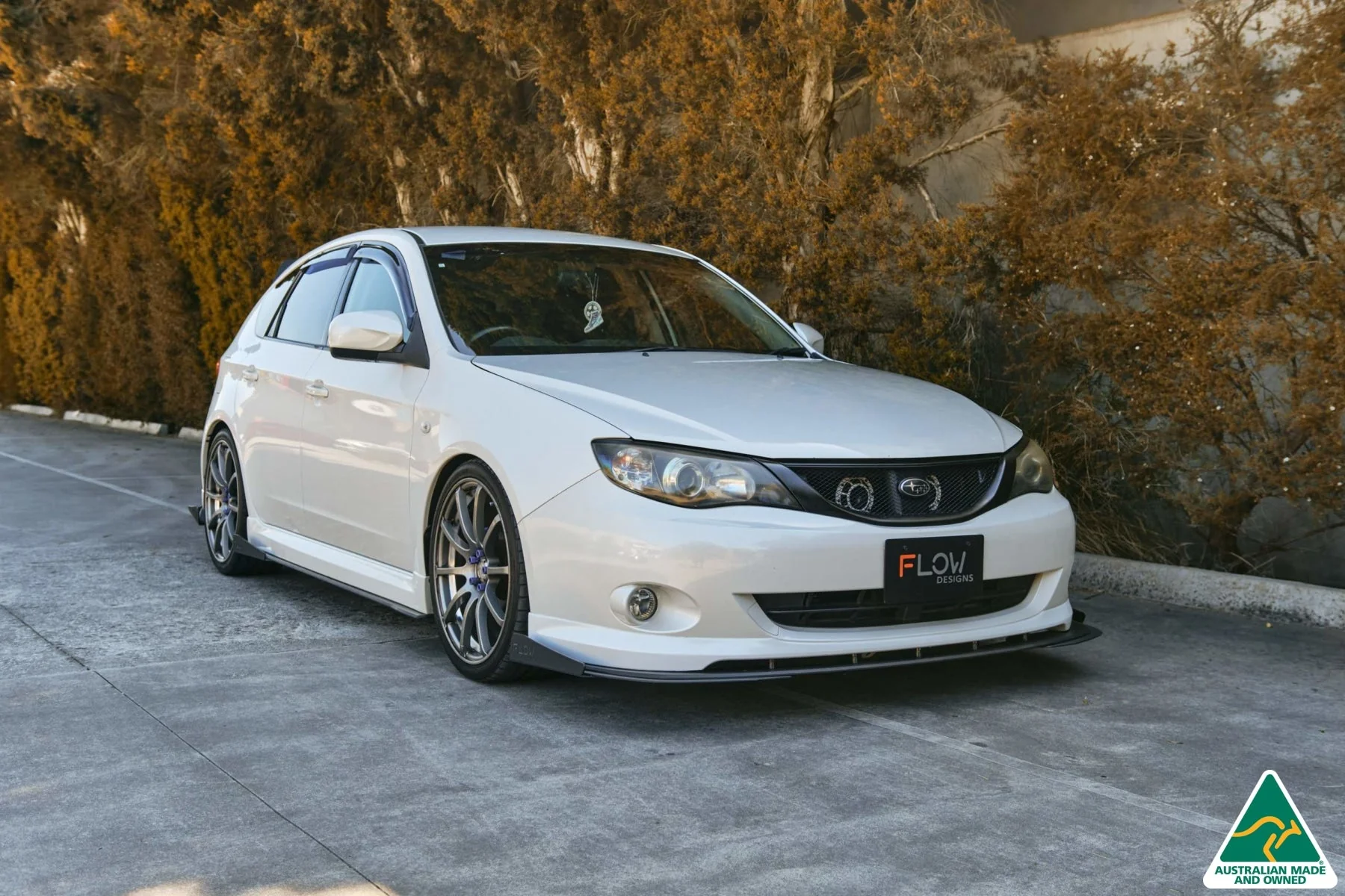Flow Designs Front Lip Splitter Winglets for Subaru Impreza WRX/RS G3 Hatch PFL [Pair] - Image 8