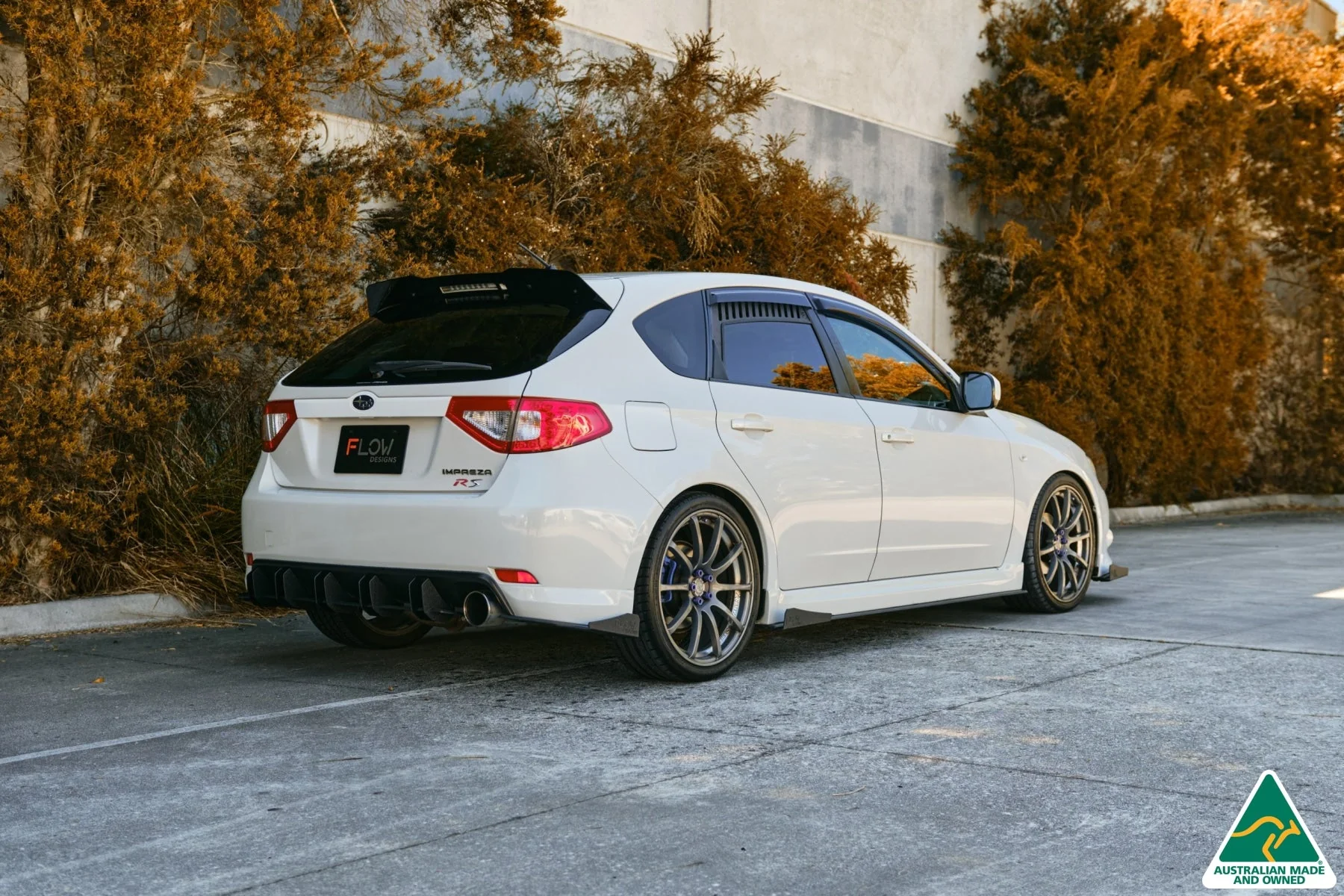 Flow Designs Rear Spat Winglets for Subaru Impreza WRX/RS G3 Hatch PFL [Pair] - Image 7