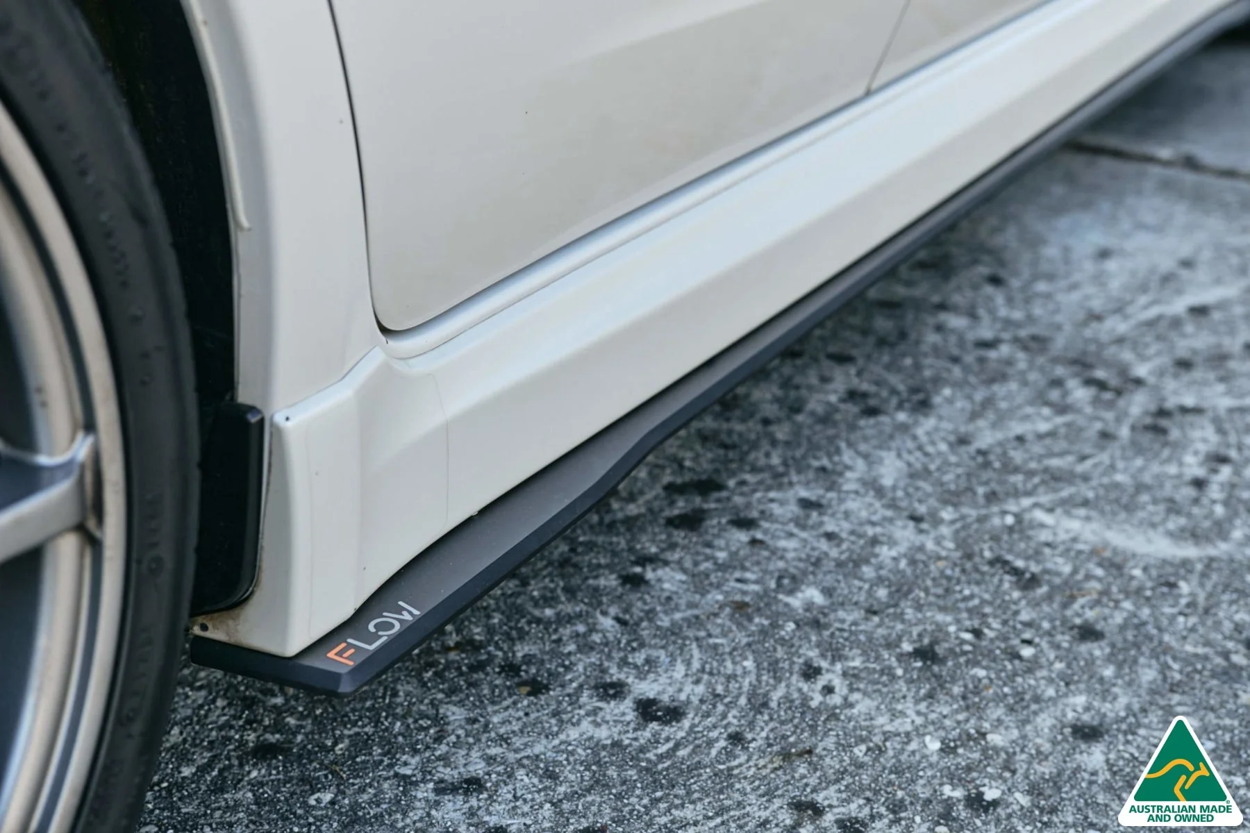 Flow Designs Side Skirt Splitters for Subaru Impreza WRX/RS G3 Hatch PFL [Pair] - Image 2
