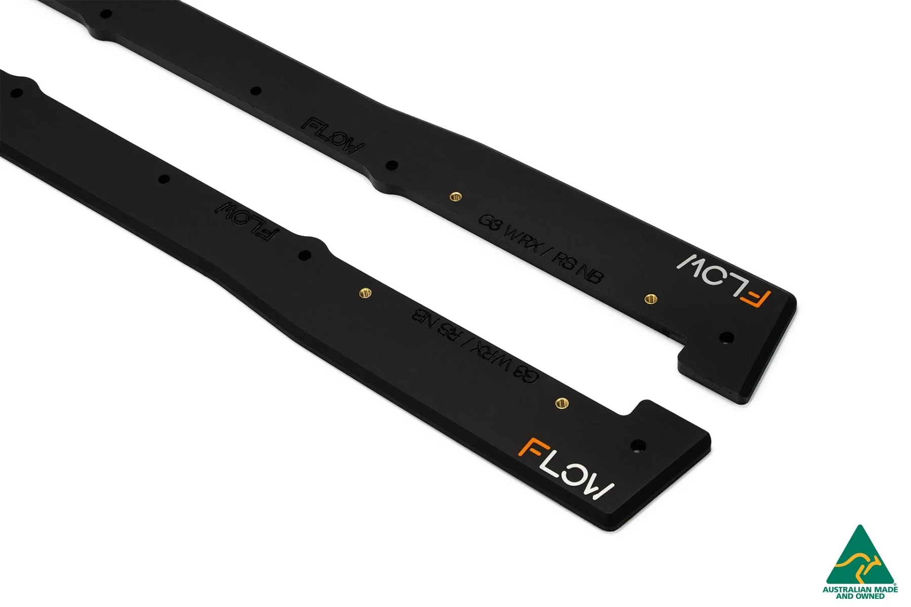 Flow Designs Side Skirt Splitters for Subaru Impreza WRX/RS G3 Hatch PFL [Pair] - Image 3