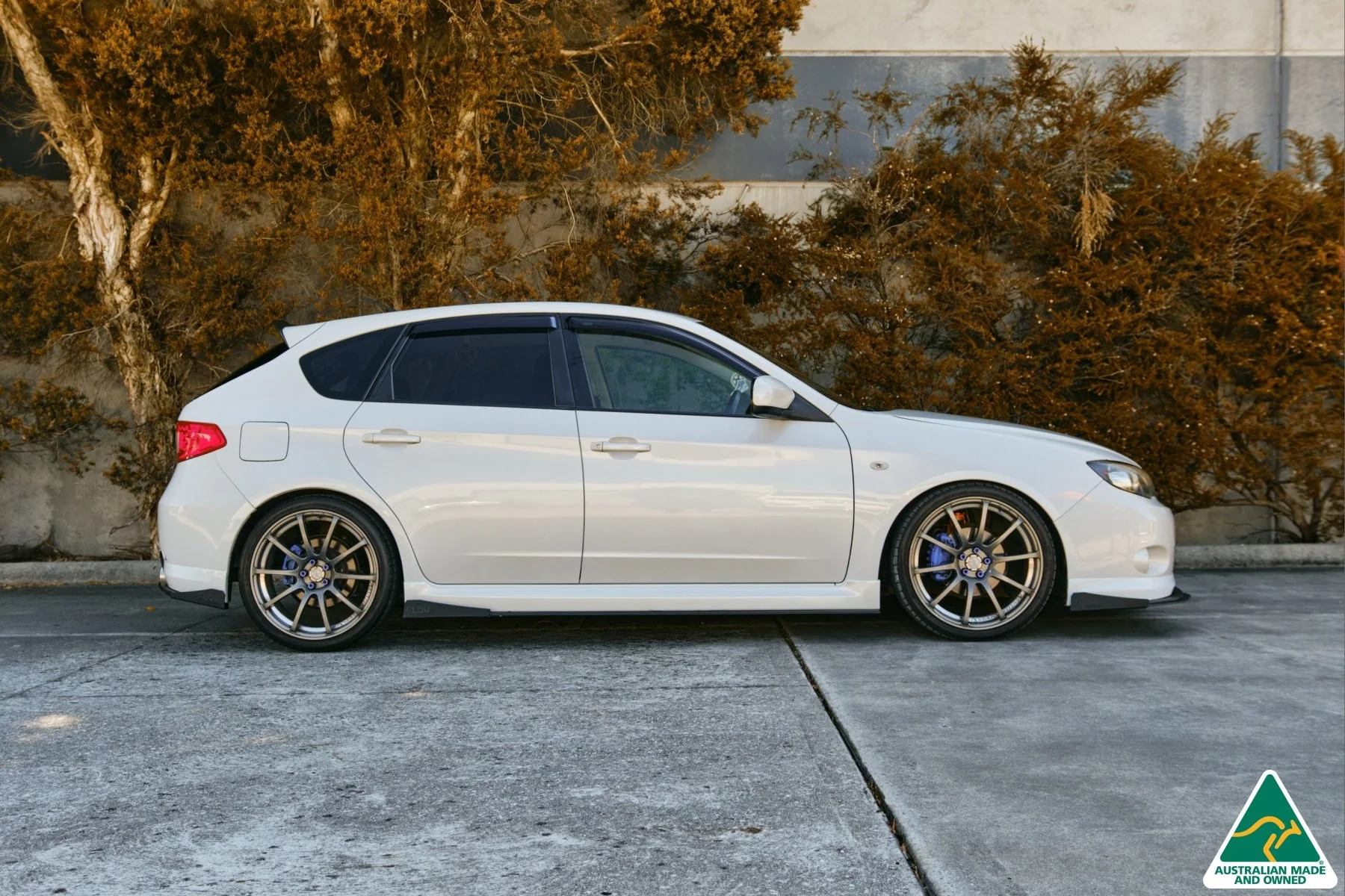 Flow Designs Side Skirt Splitters for Subaru Impreza WRX/RS G3 Hatch PFL [Pair] - Image 8