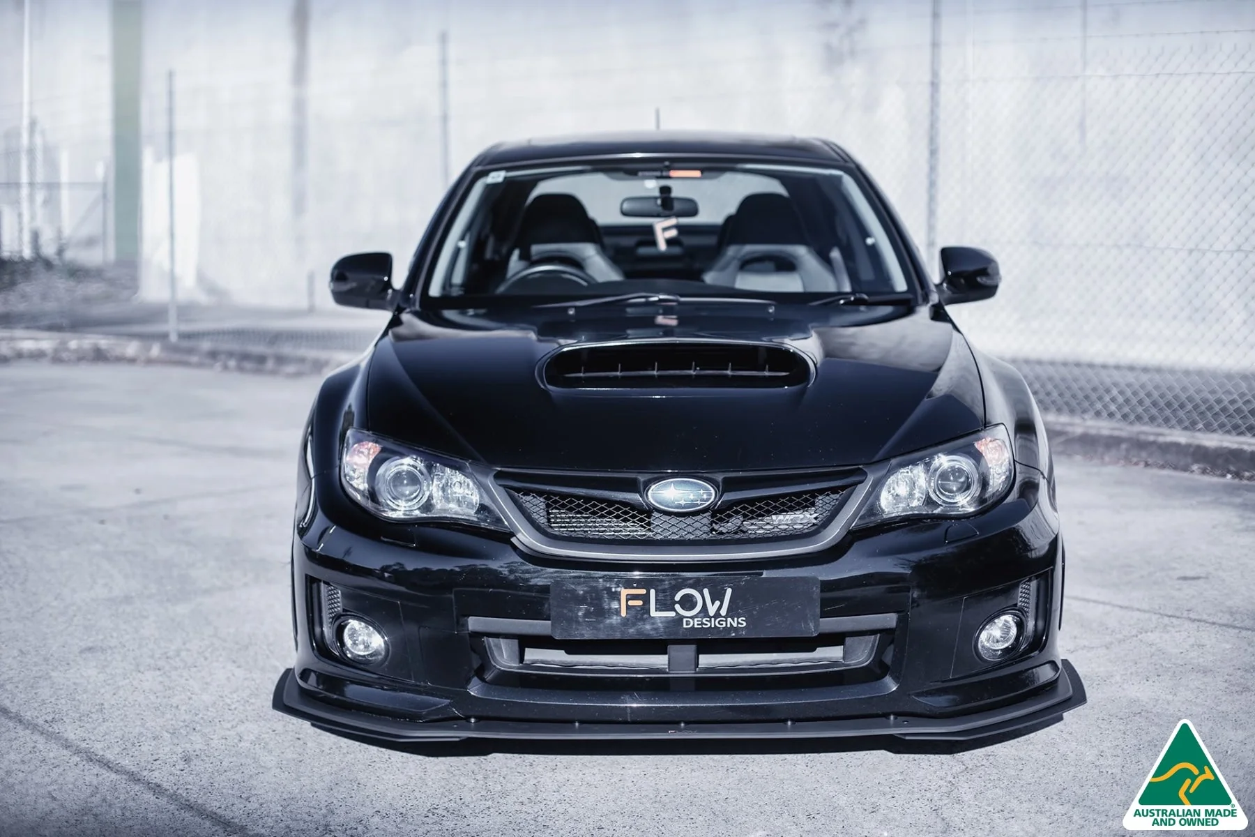 Flow Designs Front Lip Splitter for Subaru Impreza WRX & STI G3 Sedan FL - Image 2