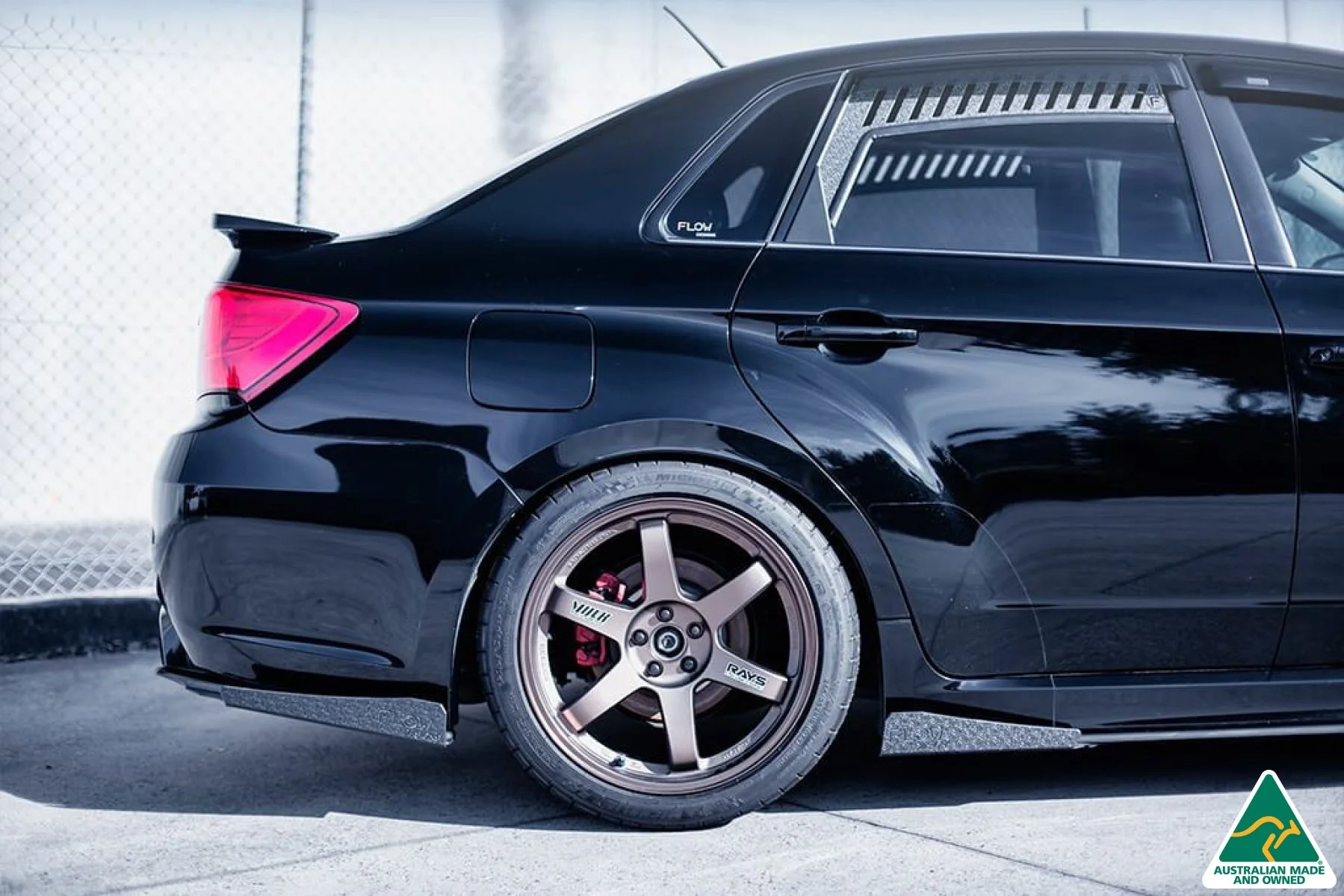 Flow Designs Rear Spat Winglets for Subaru Impreza WRX & STI G3 Sedan FL [Pair] - Image 2