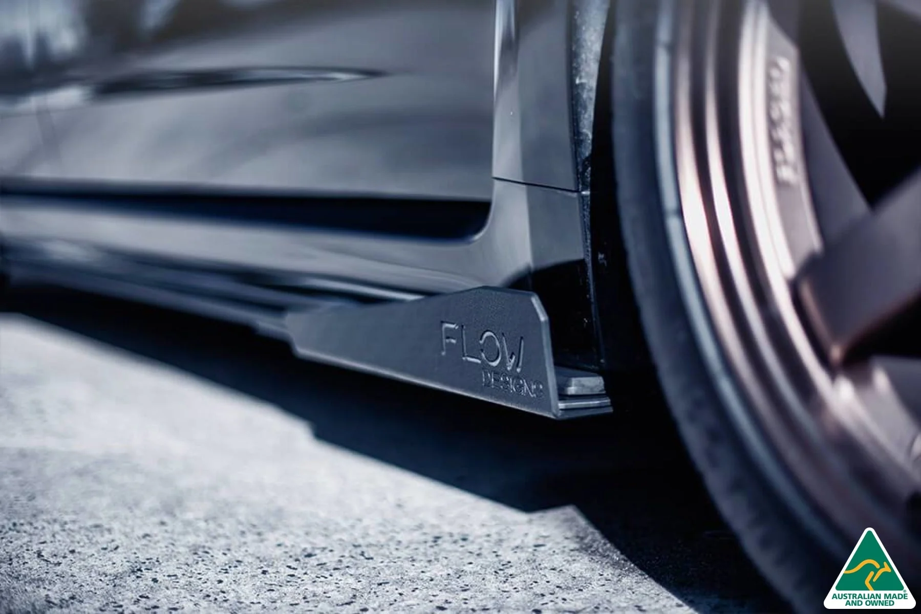 Flow Designs Side Skirt Splitter Wingets for Subaru Impreza WRX & STI G3 Sedan FL - Image 4