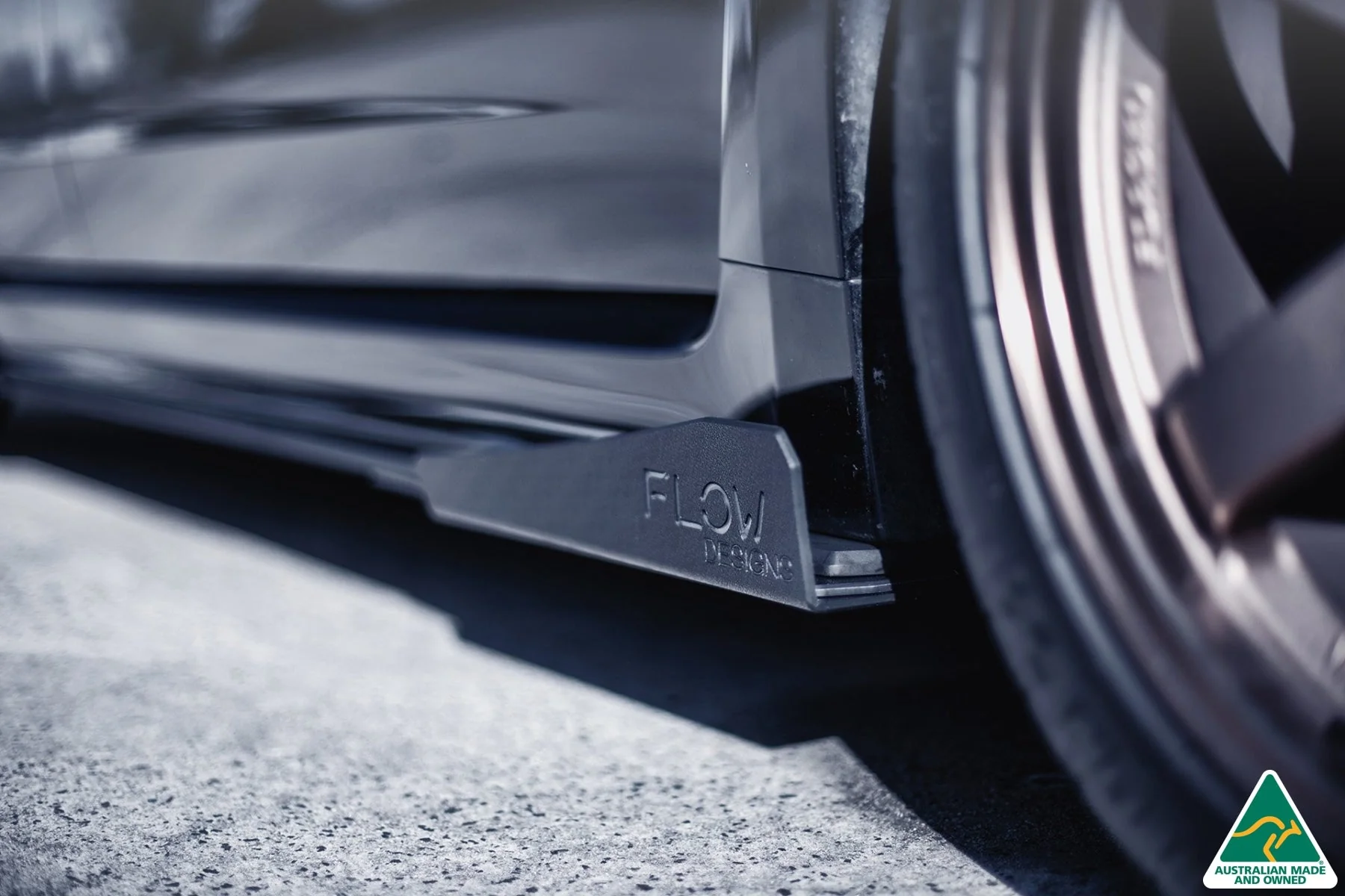 Flow Designs Side Skirt Splitters for Subaru Impreza WRX & STI G3 Sedan FL [Pair] - Image 4