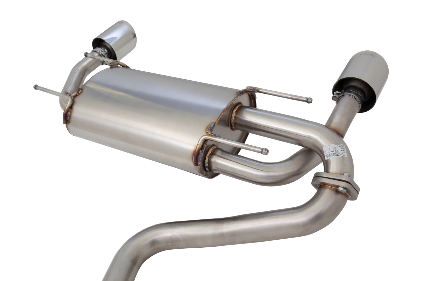 XForce 2.5" Header Back Exhaust System For Subaru BRZ ZC6 & Toyota 86 ZN6 - Image 4