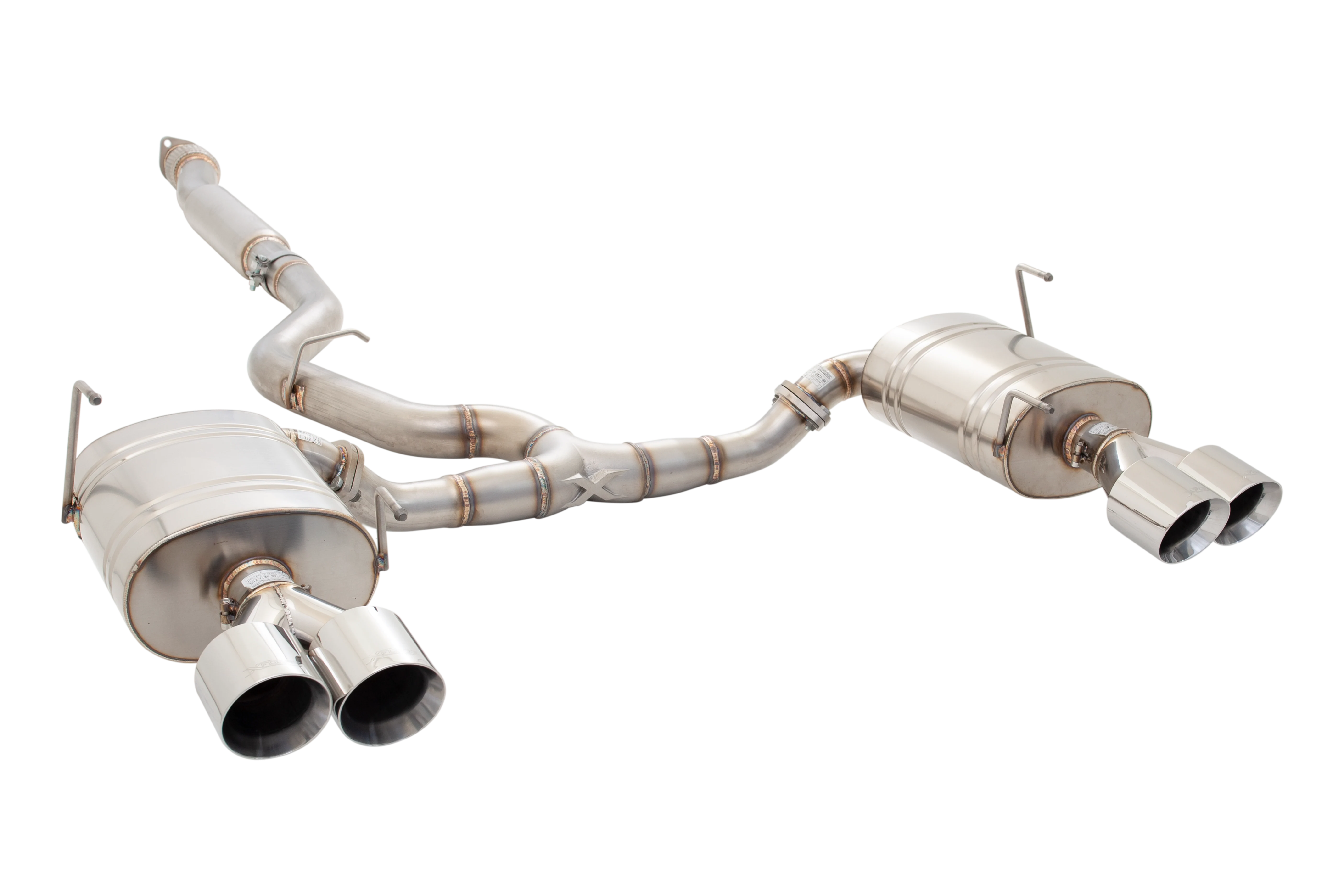 XForce Cat Back Exhaust For 2008-2021 Subaru WRX/STI G3 & VA - Image 2