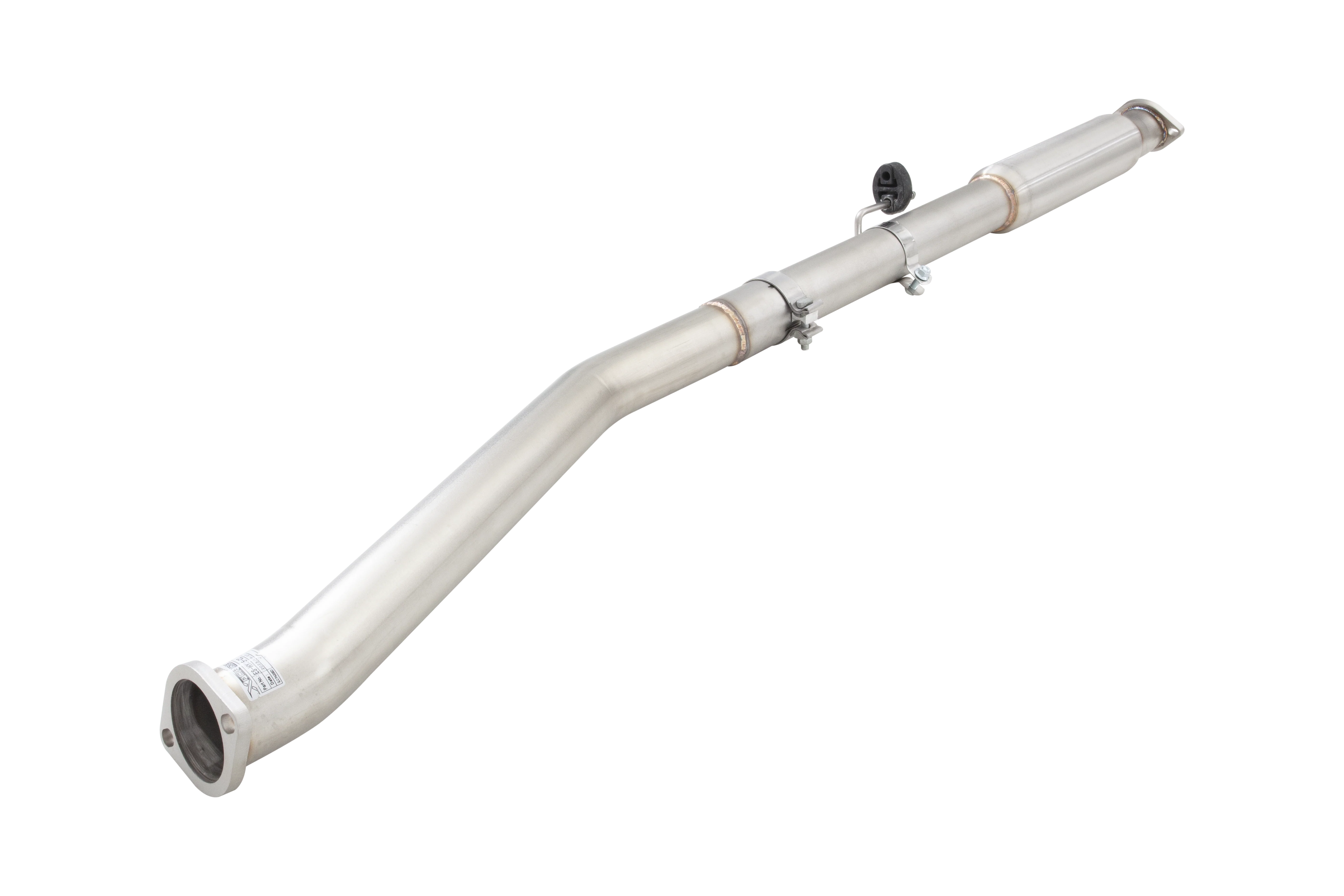 Xforce Secondary Cat Delete Pipe with High Flow Resonator - Hyundai Kona N [07/2021+] - Image 4