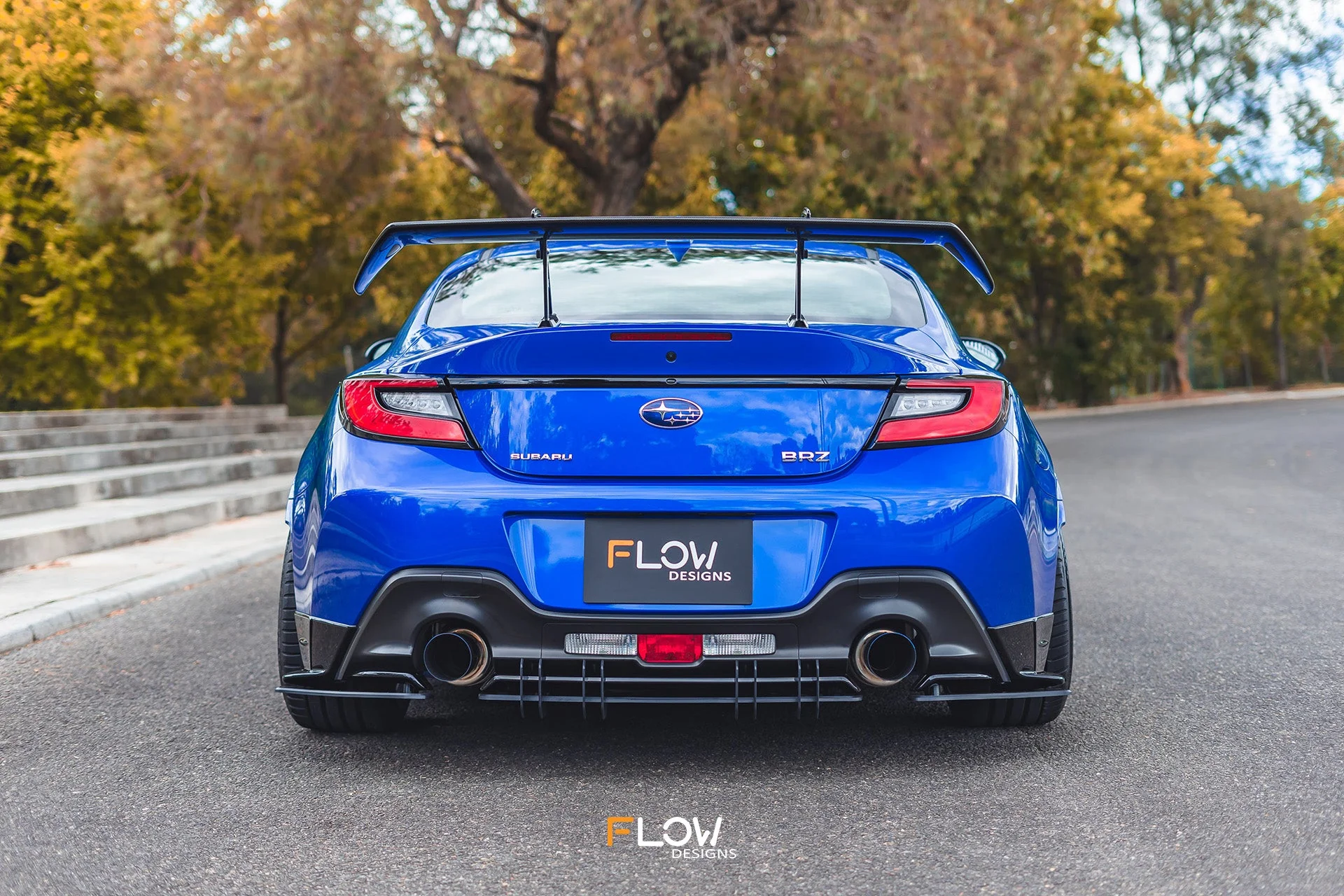 Flow Designs Flow-Lock Rear Diffuser for 2022+ Subaru BRZ ZD8 STi [GLOSS] - Image 11