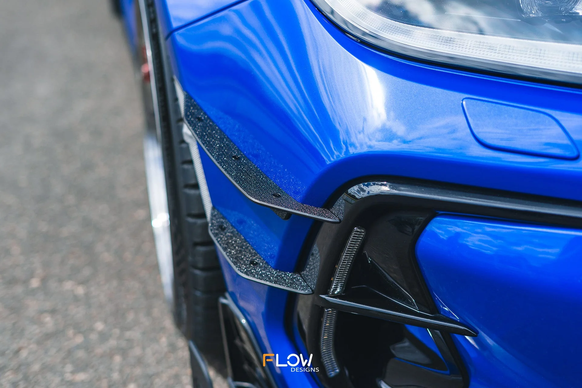 Flow Designs Front Bumper Canards for 2022+ Subaru BRZ ZD8 STi - Image 4