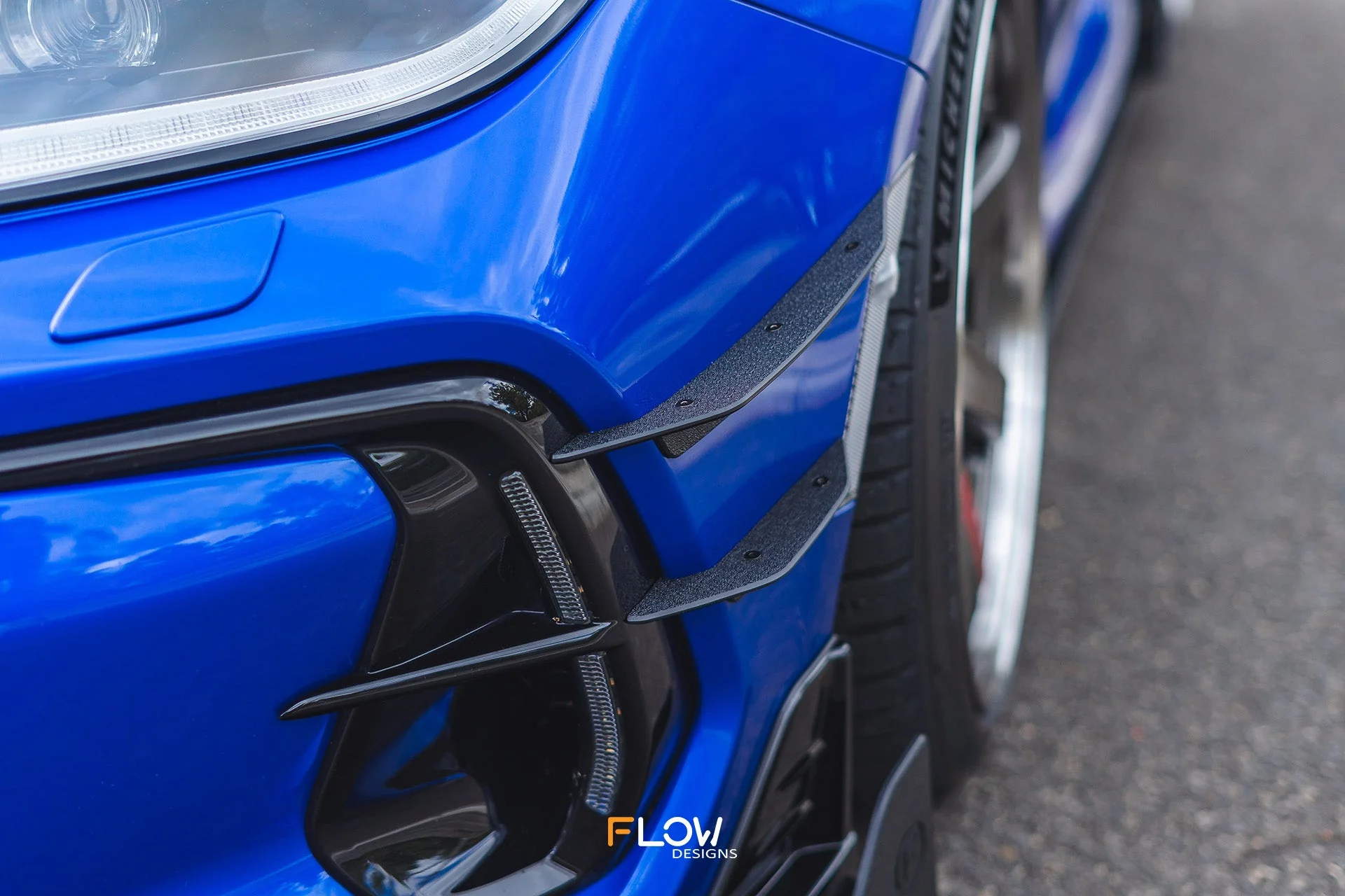 Flow Designs Front Bumper Canards for 2022+ Subaru BRZ ZD8 STi - Image 9
