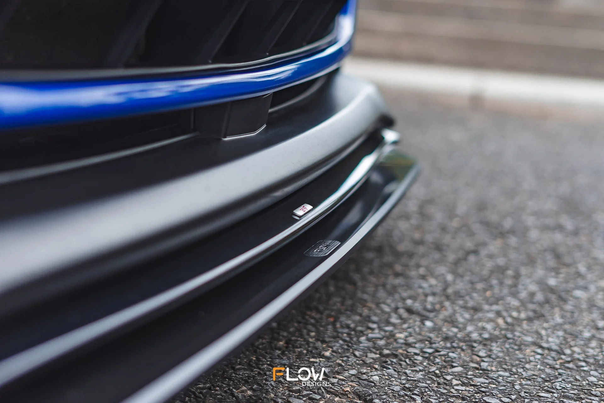 Flow Designs Front Lip Splitter for 2022+ Subaru BRZ ZD8 STi [Gloss] - Image 2