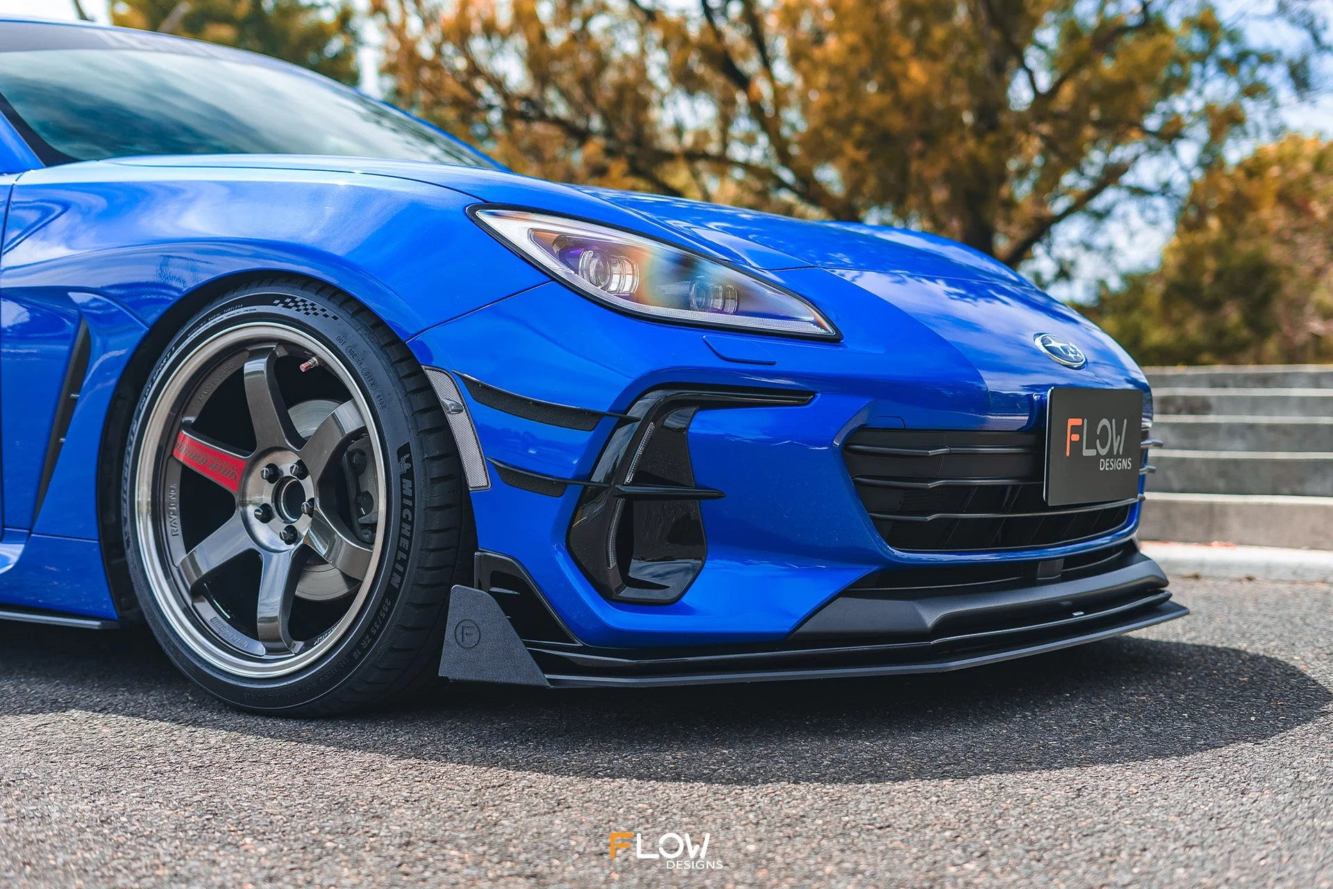 Flow Designs Front Lip Splitter Winglets for 2022+ Subaru BRZ ZD8 STi [Pair] - Image 6