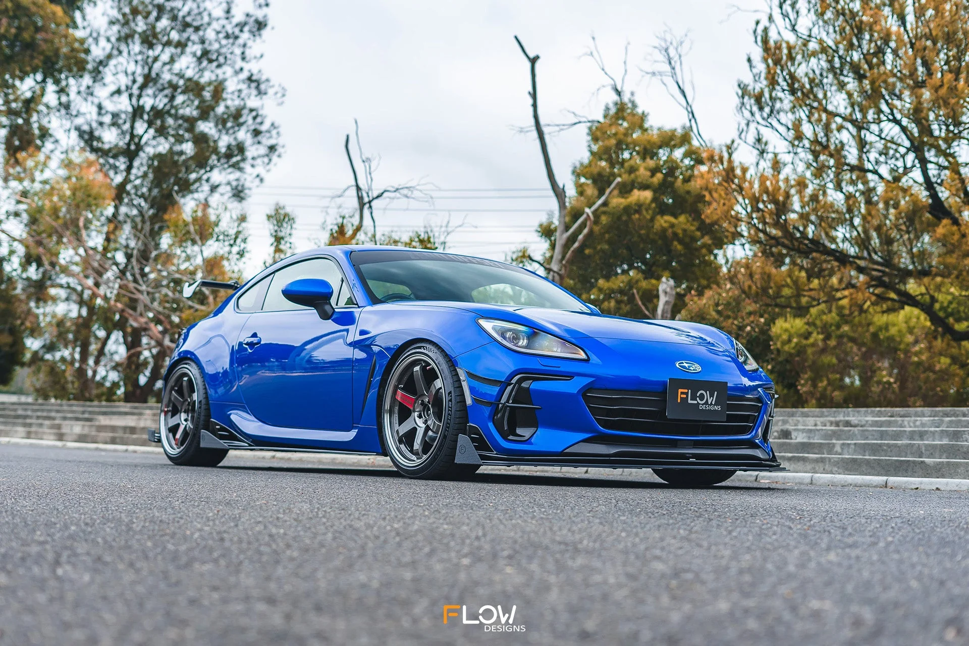 Flow Designs Front Lip Splitter Winglets for 2022+ Subaru BRZ ZD8 STi [Pair] - Image 7