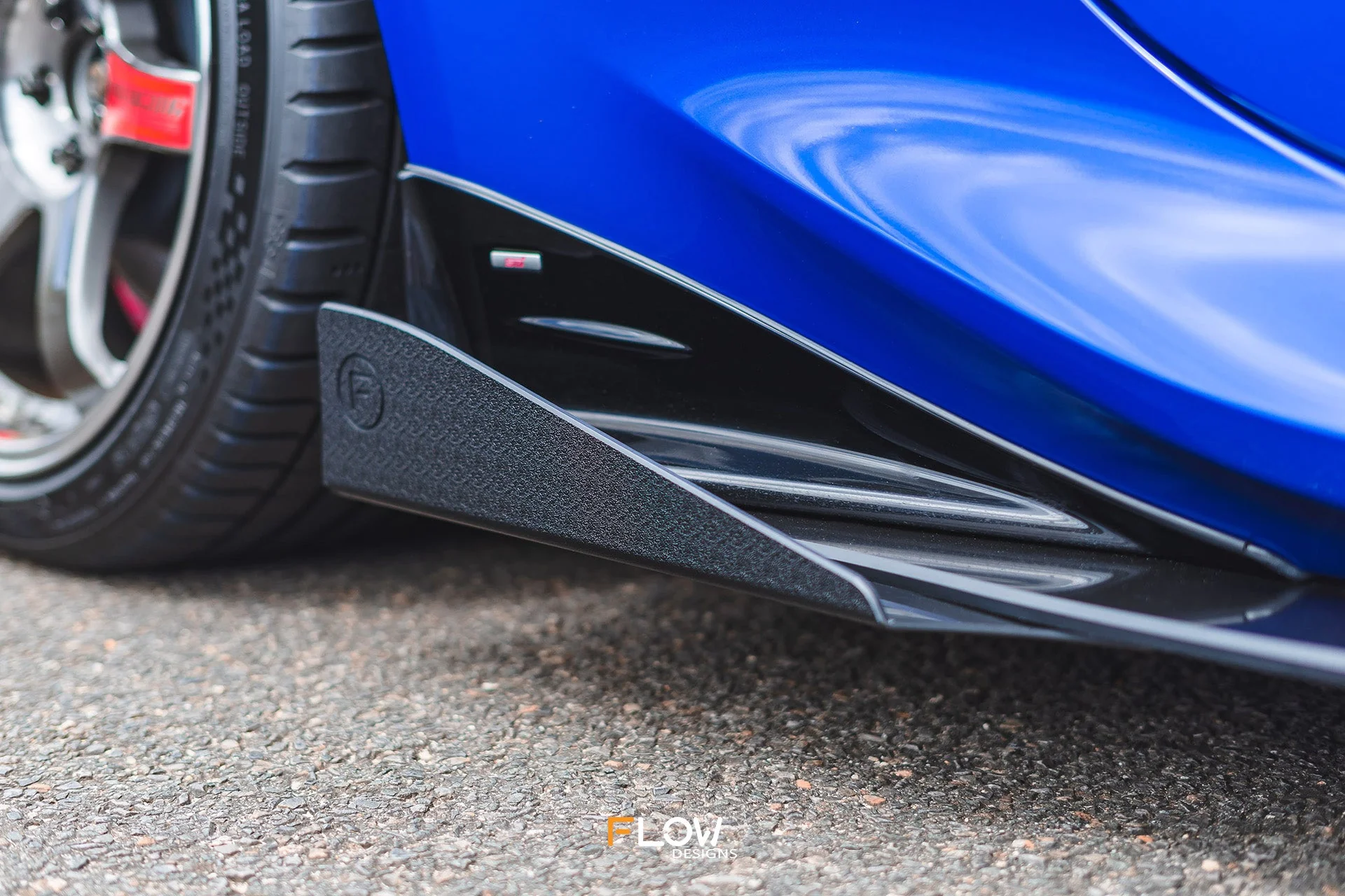 Flow Designs Side Skirt Splitter Winglets for 2022+ Subaru BRZ ZD8 STi [Pair] - Image 7