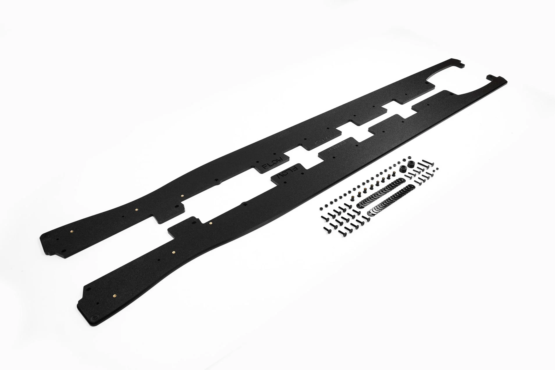Flow Designs Side Skirt Splitters for 2022+ Subaru BRZ ZD8 STi - Textured [Pair] - Image 3